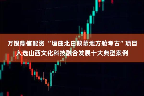 万银鼎信配资 “垣曲北白鹅墓地方舱考古”项目入选山西文化科技融合发展十大典型案例