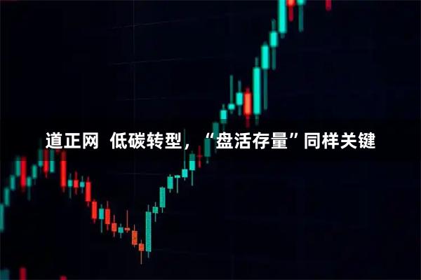 道正网  低碳转型，“盘活存量”同样关键